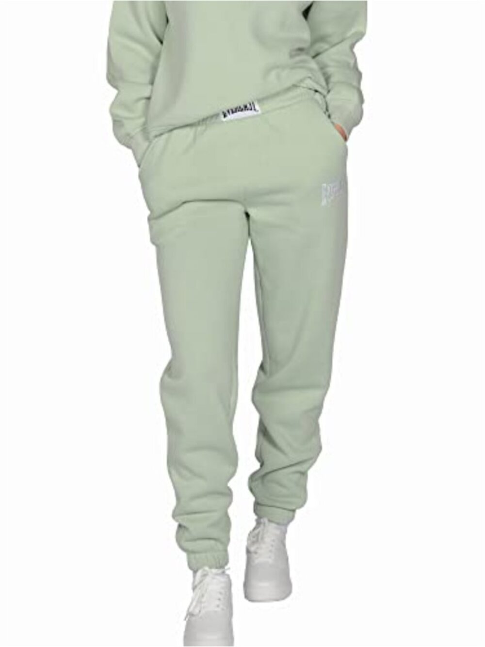 Comfy Fleece Jogger Sweatpants High Waist with Pockets for Running Yoga Gym